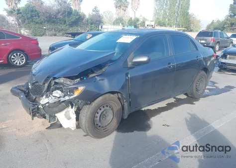 2009 Toyota Corolla Le z USA, uszkodzony, nr VIN 1NXBU40E29Z143324